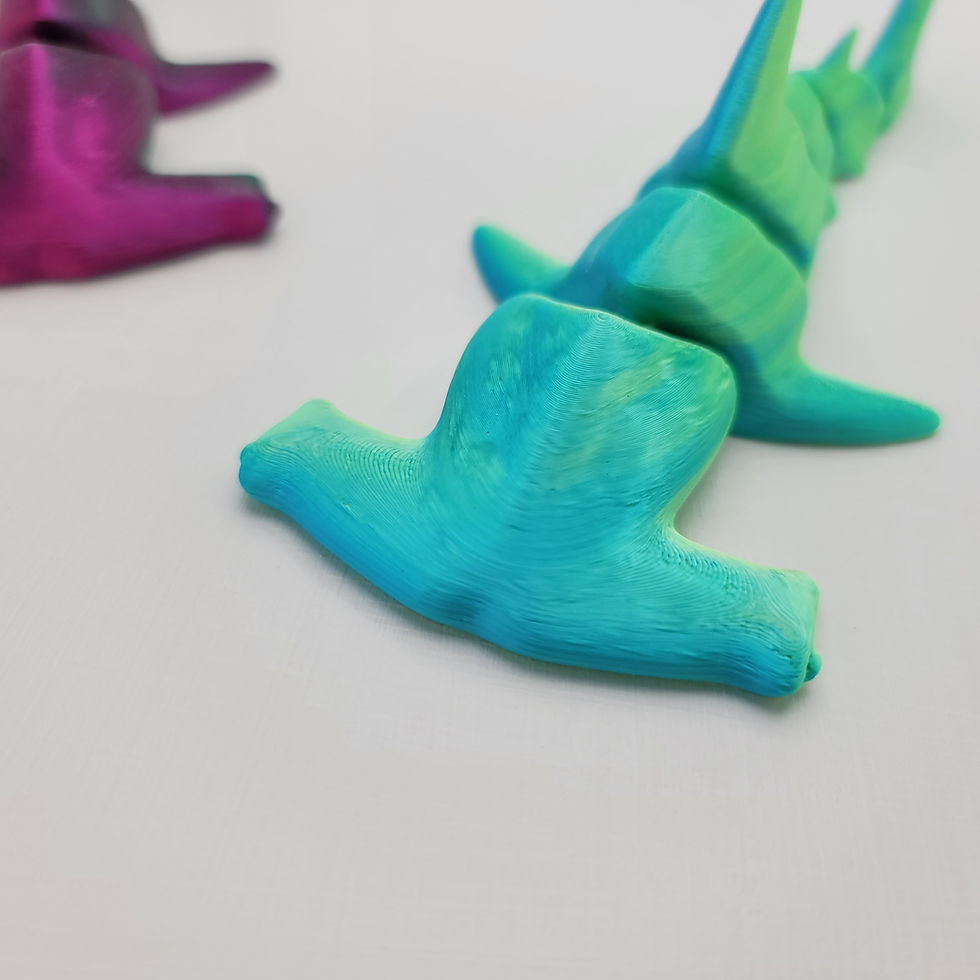 Thumbnail: 3D Printed Articulated Hammer Head Sharks