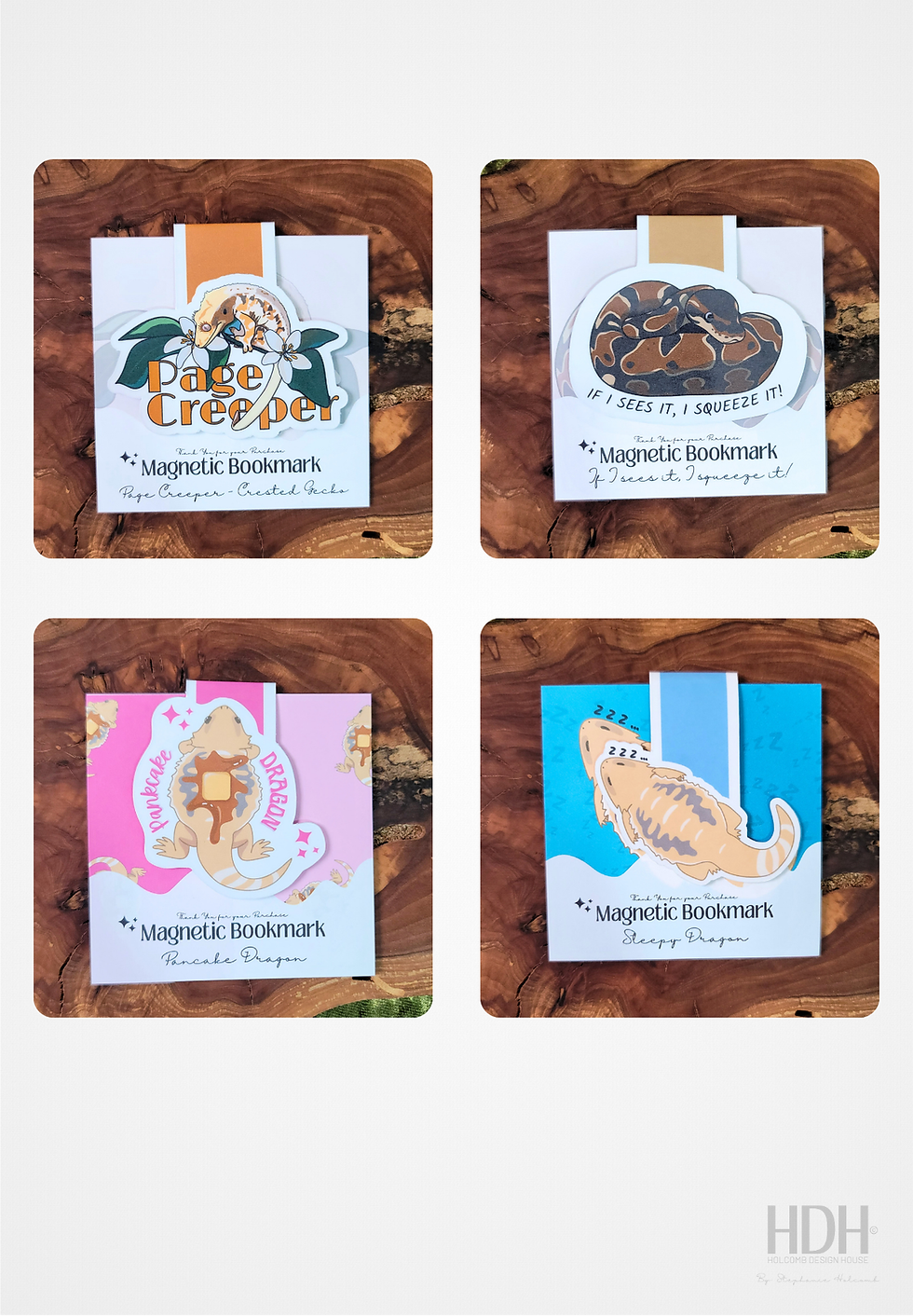 Thumbnail: Magnetic Bookmarks