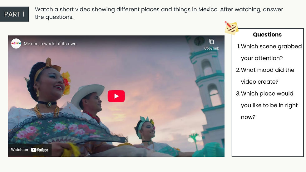Thumbnail: Mexico ESL lesson plan preview