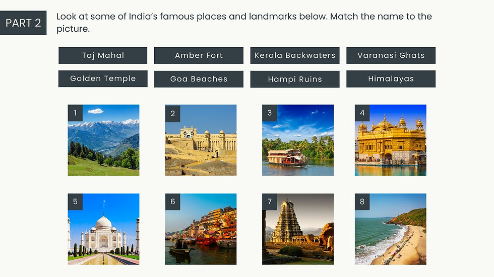 Thumbnail: India ESL lesson plan preview