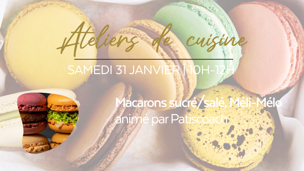 Macarons sucré/salé, Méli-Mélo