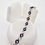 Thumbnail: Sterling Silver Hallmarked Bracelet with Preciosa Ornela Czech Glass