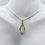 Thumbnail: Sterling Silver Mini Wire Wrapped Ethiopian Opal Pendant & 20 Inch Snake Chain