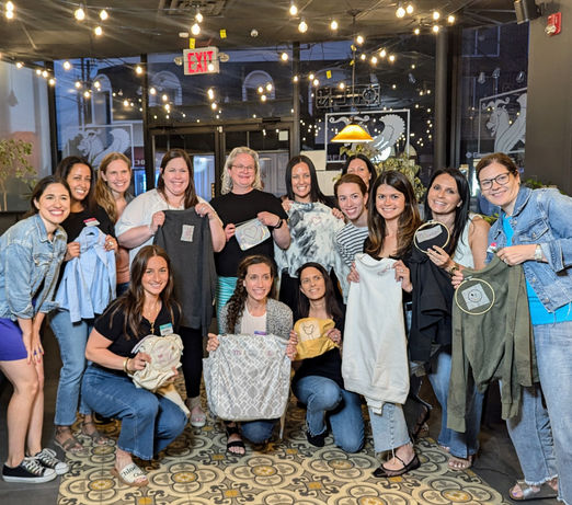 Title
Hand embroidery workshop private group crafting team building moms night out
