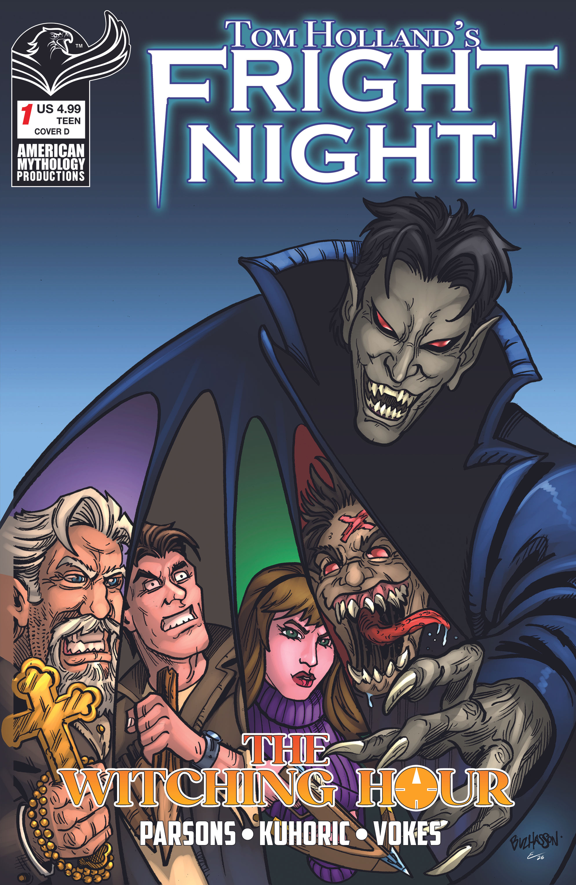 Fright Night: The Witching Hour #1 Hasson Var Cvr