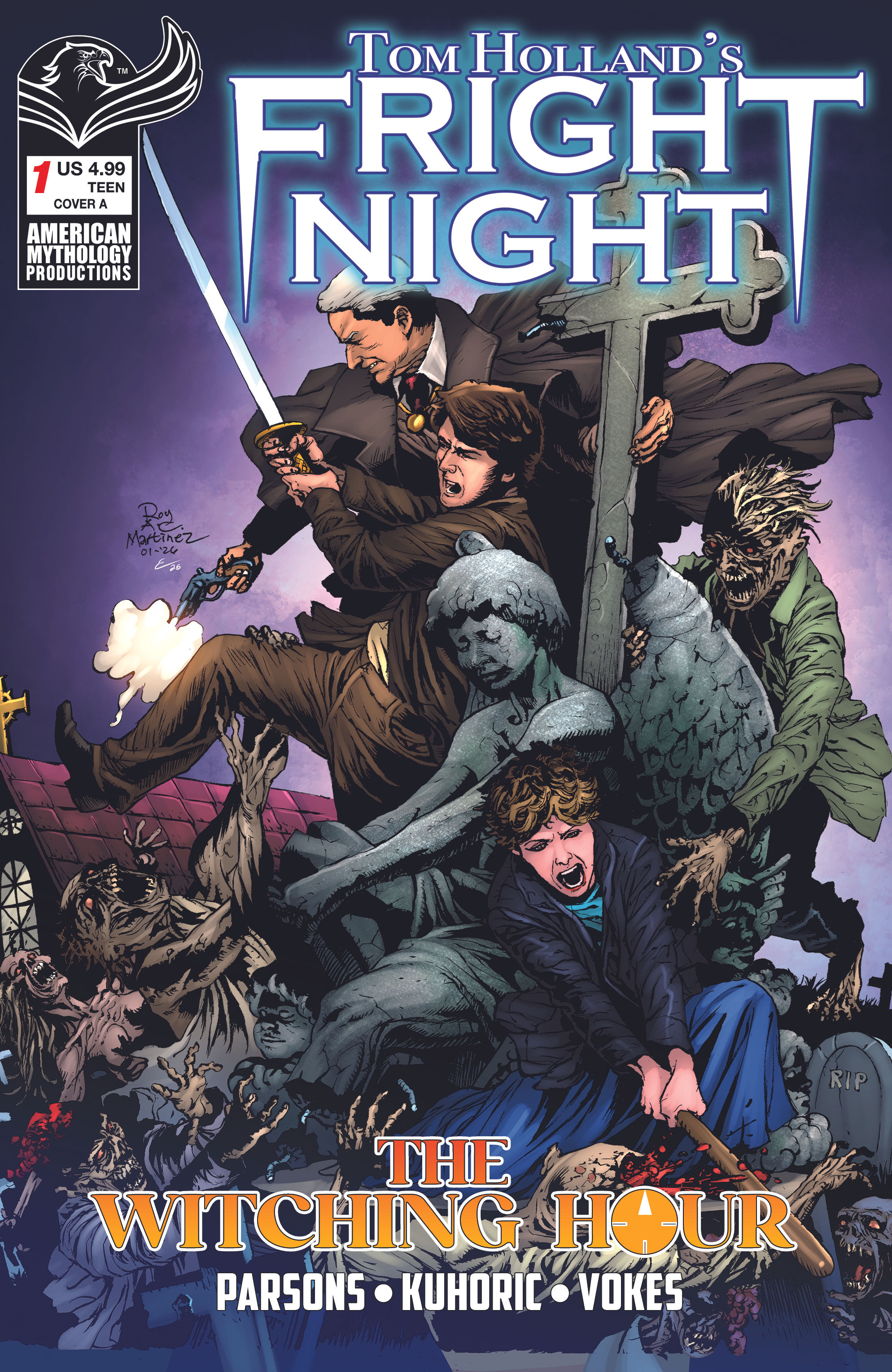 Fright Night: The Witching Hour #1 Martinez Main Cvr
