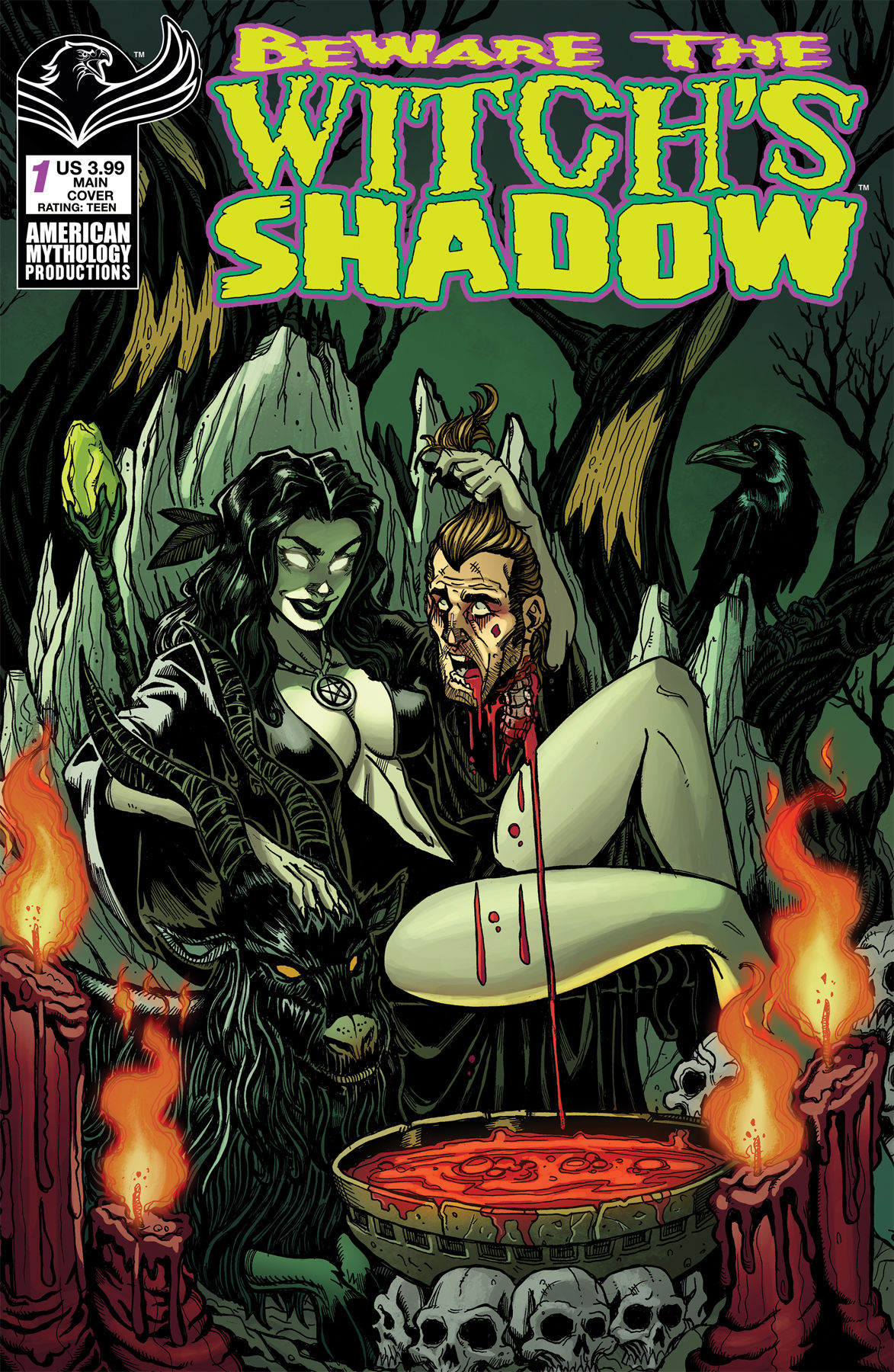 Beware the Witch's Shadow #1 Calzada Main Cvr