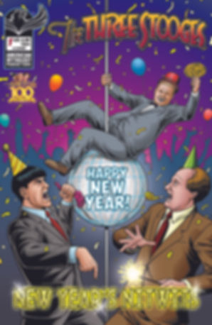 The Three Stooges New Years Nitwits #1 Digital PDF Edition