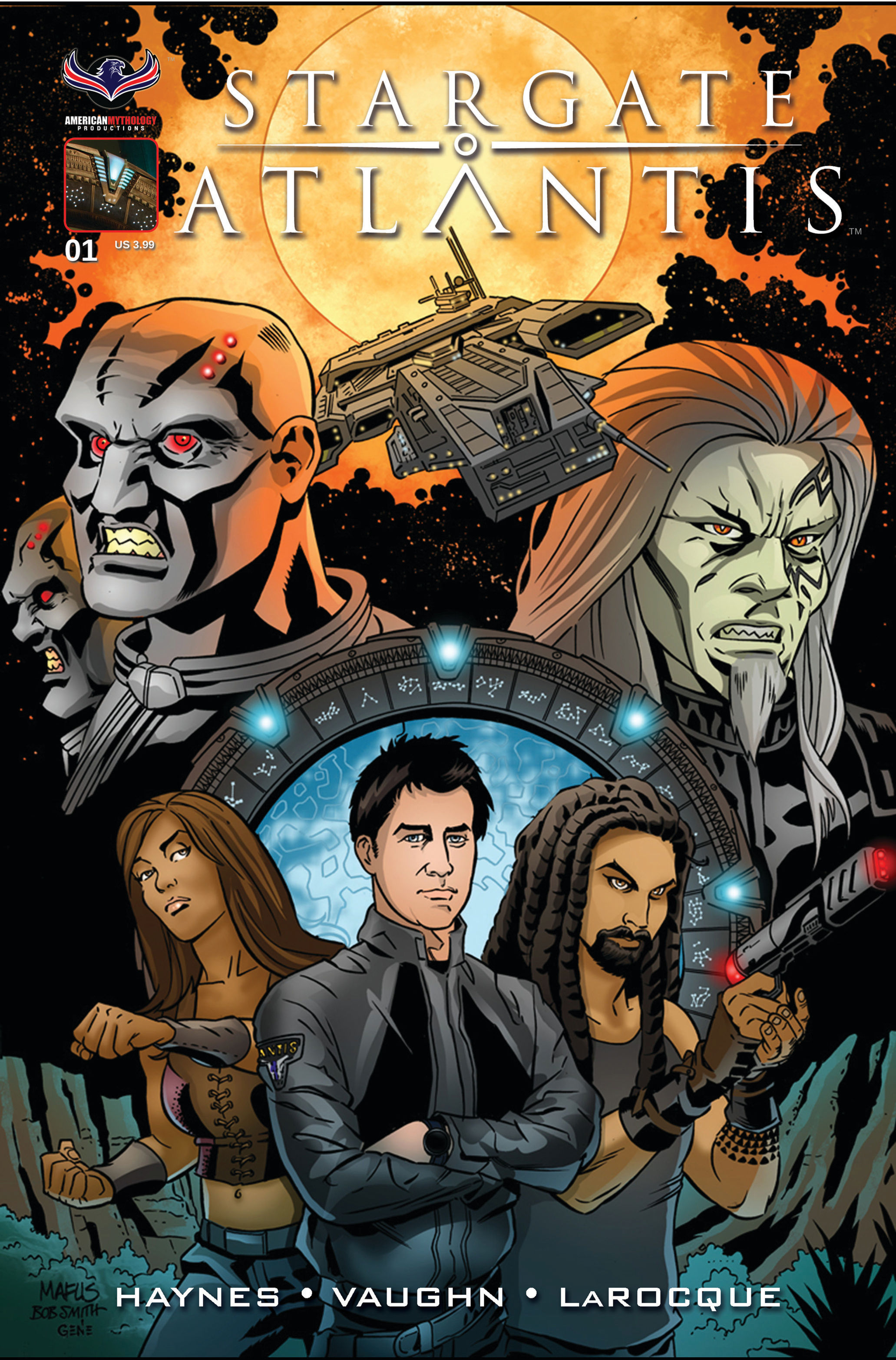 Stargate Atlantis Gateways #1 Wieringo Cvr