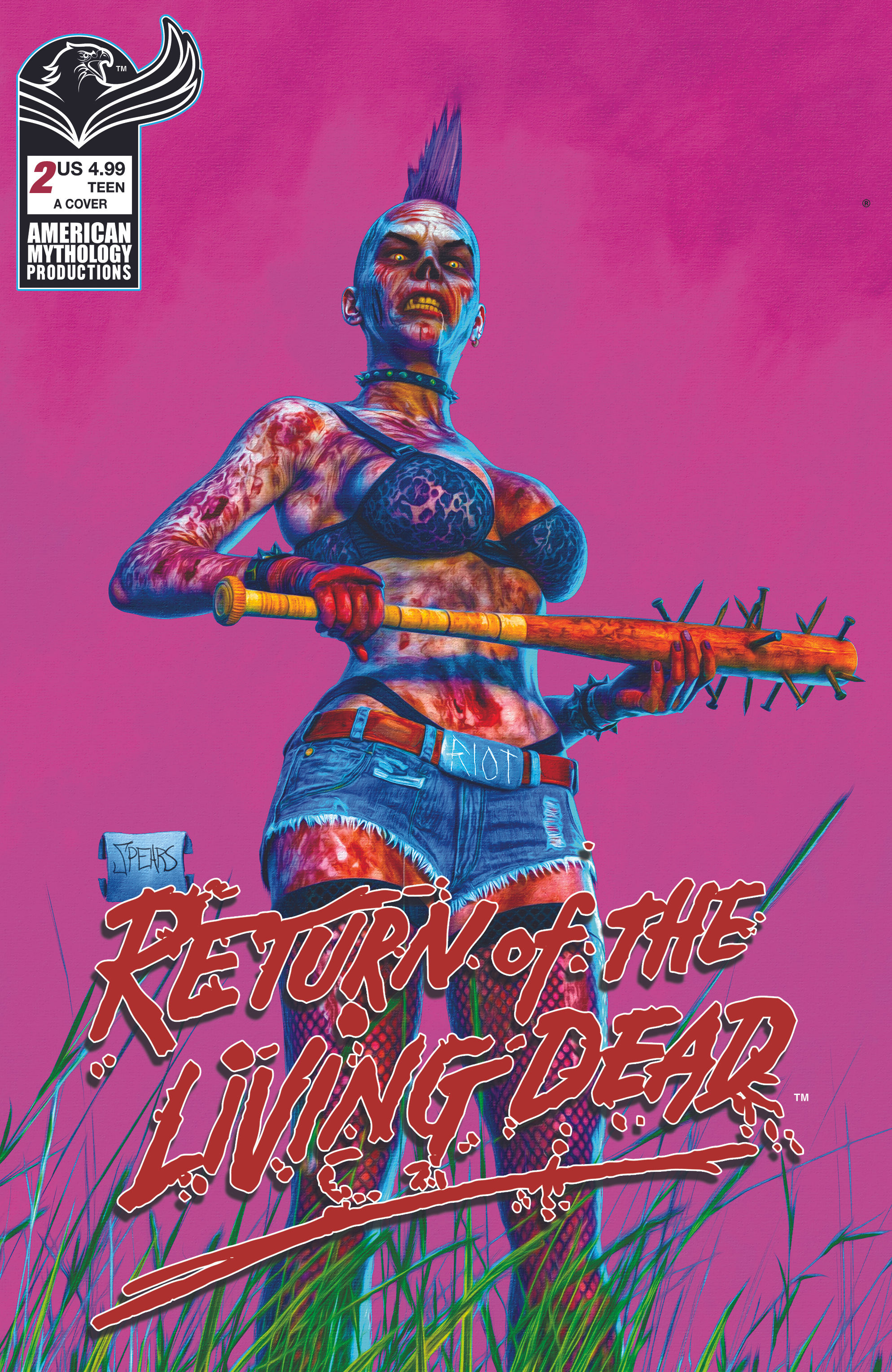 Return of the Living Dead #2 Spears Cvr