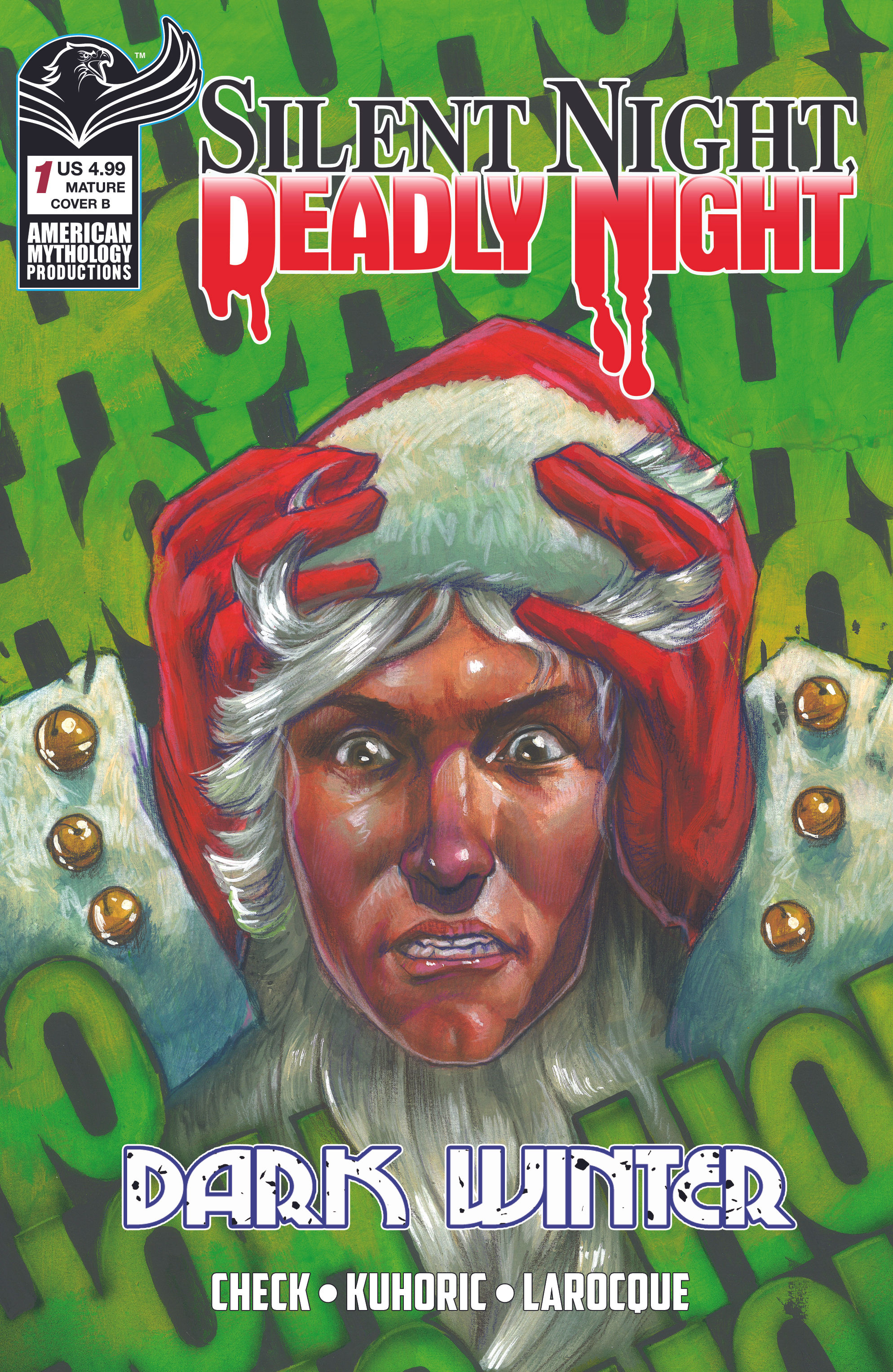 Silent Night, Deadly Night: Dark Winter #1 Var Maitland Painted Cvr