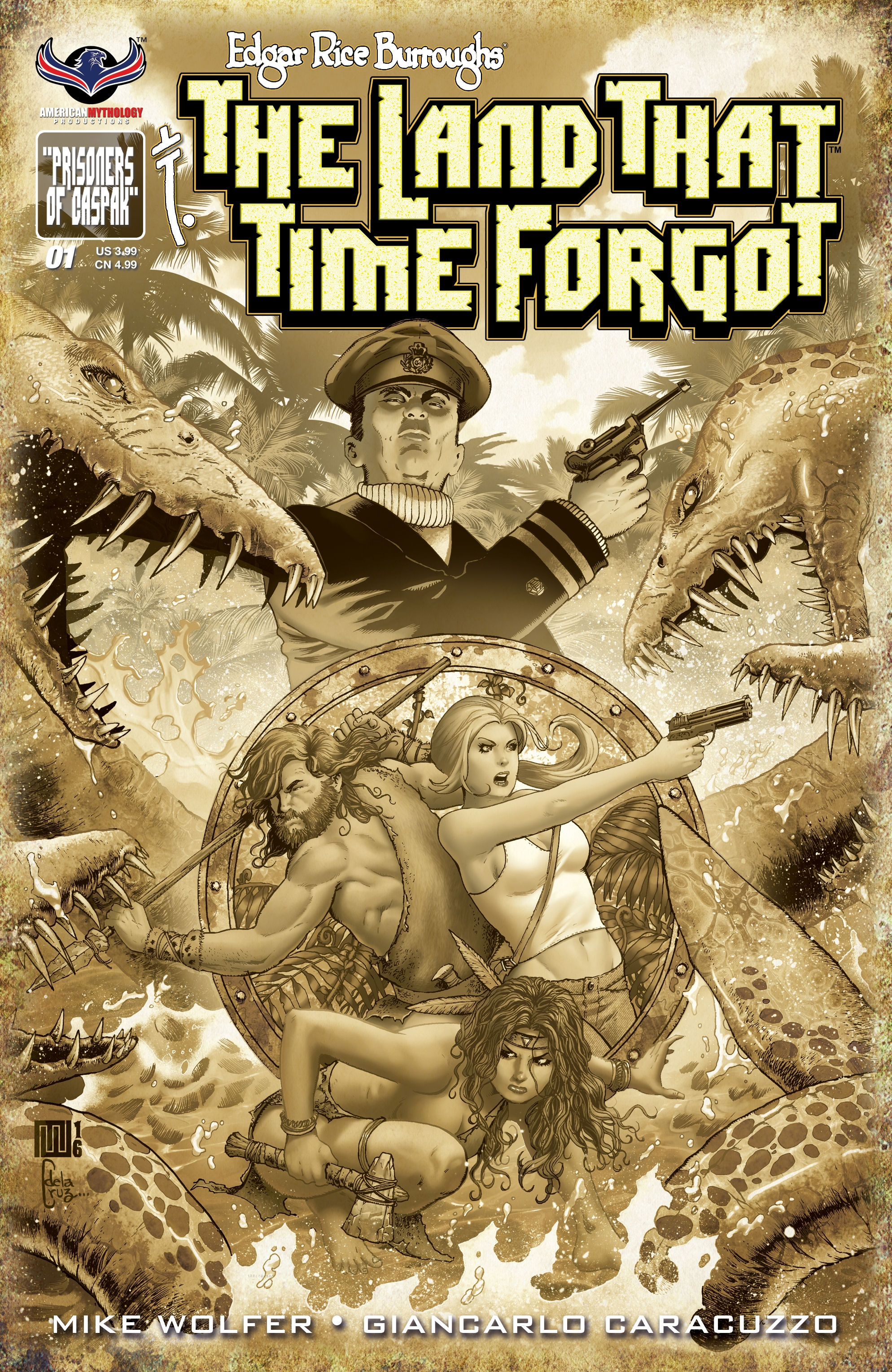 The Land That Time Forgot #1 Retailer Cvr