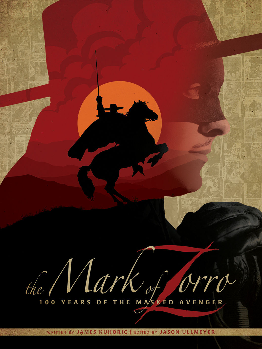 Mark of Zorro: 100 Years of the Masked Avenger Art Book HC - Mass Market Ed