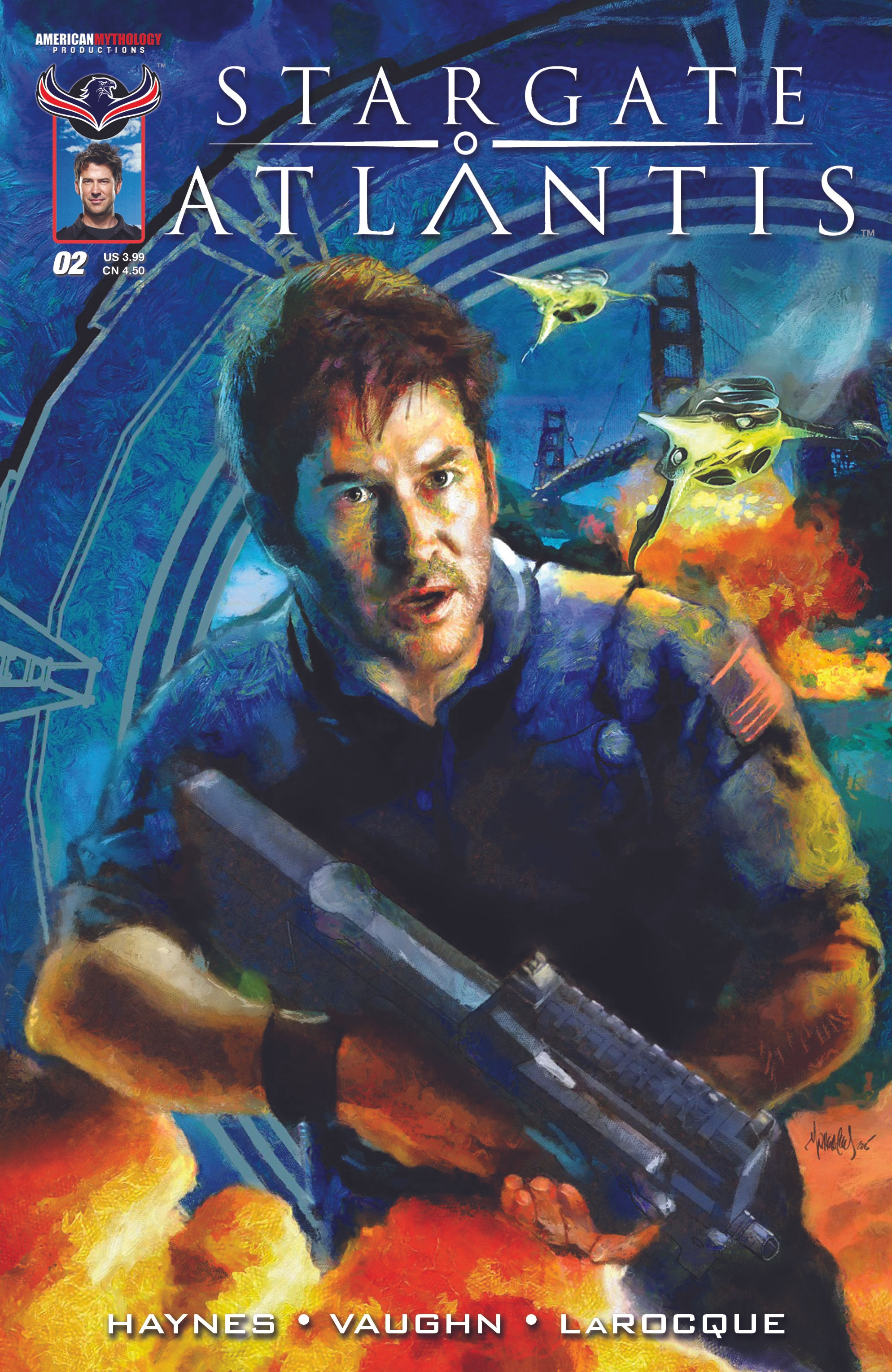 Stargate Atlantis #2 Main Cover