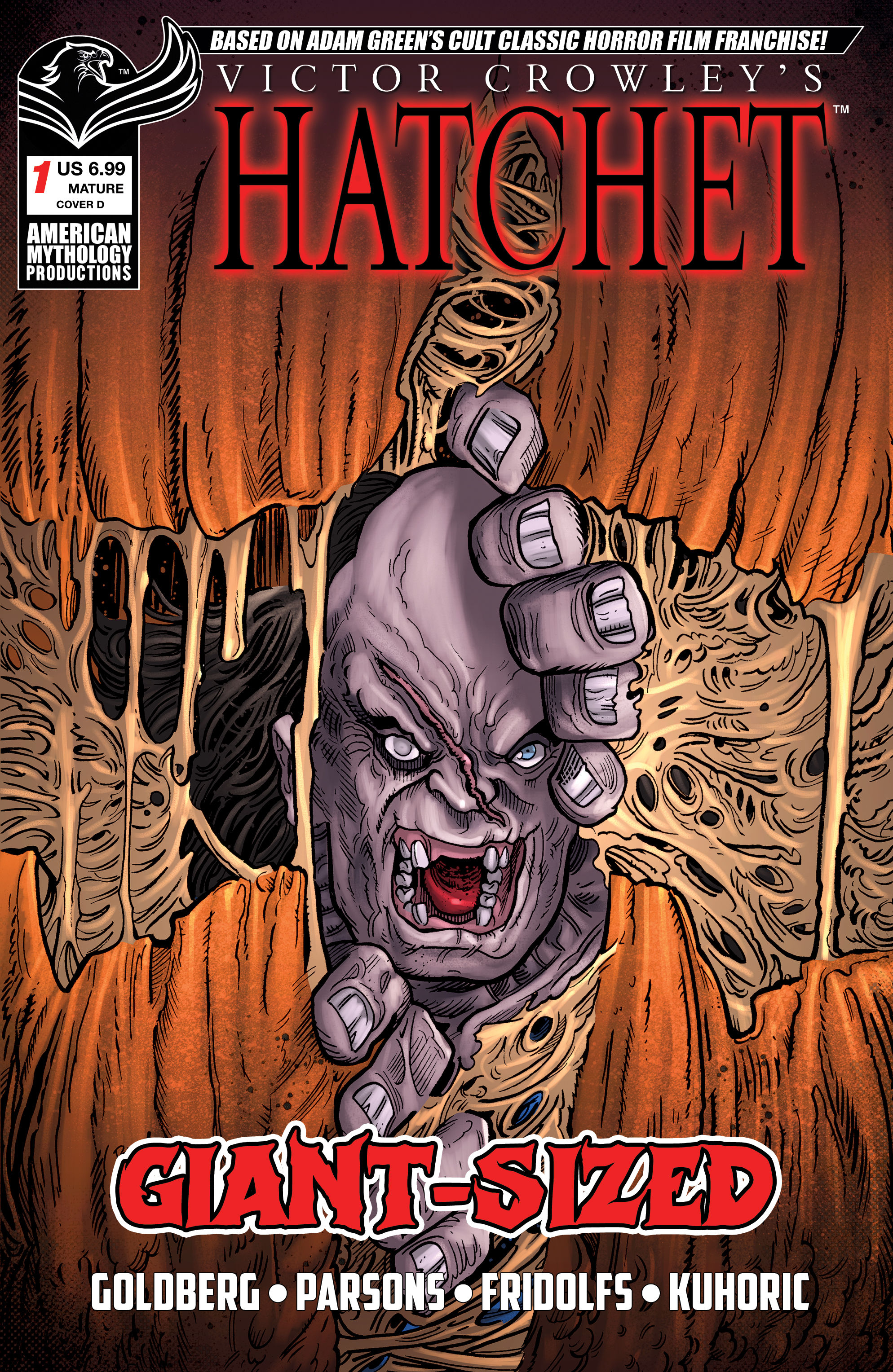 Giant Sized Hatchet Halloween #1 Cvr D Hasson