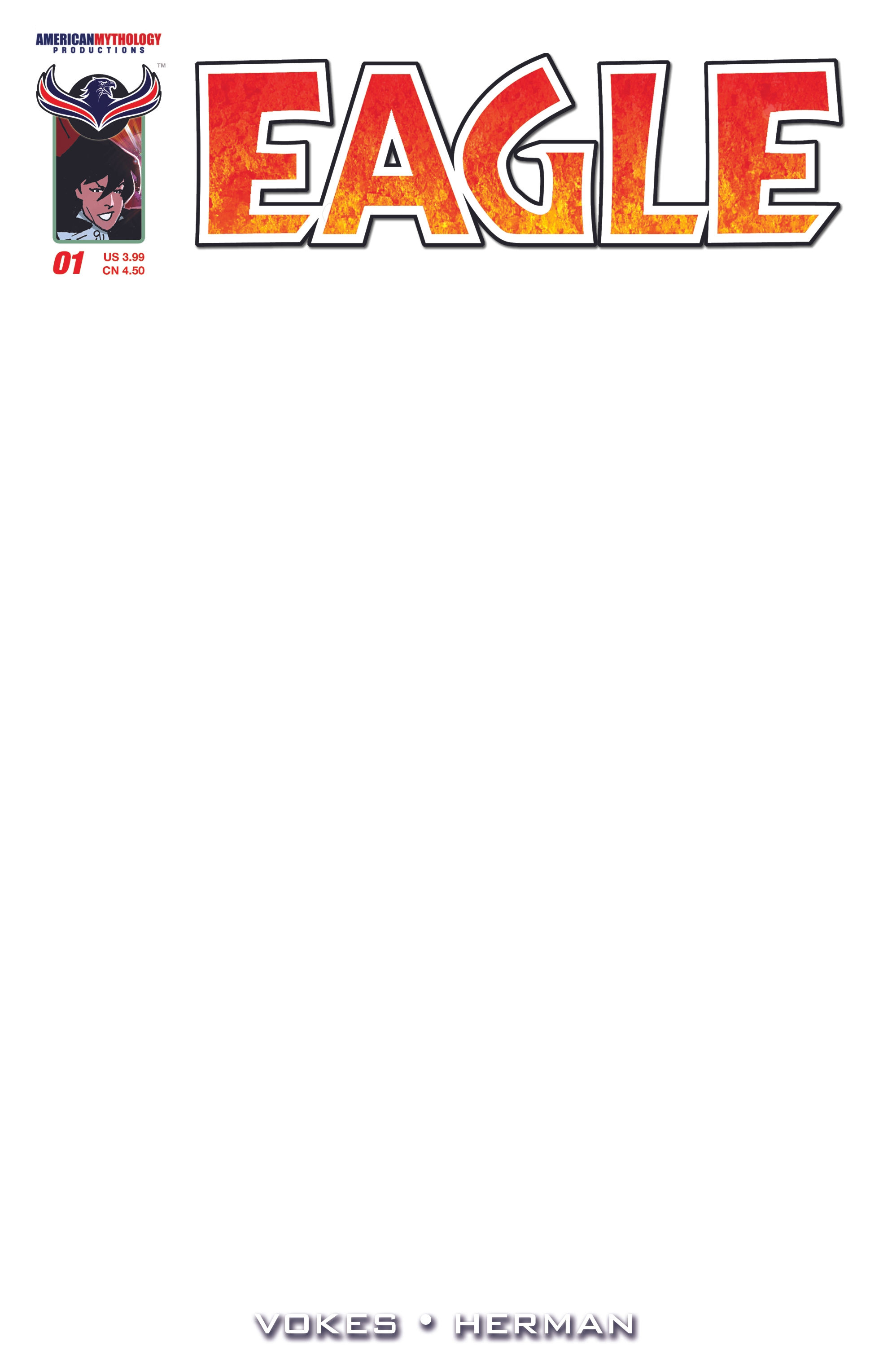 Eagle Resurgent Blank Sketch Cvr