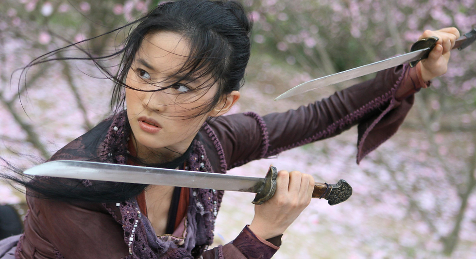 Liu Yifei from Mulan
