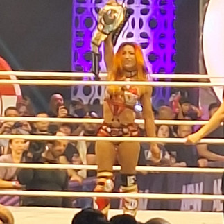 Mercedes Mone with the title at AEW Double or Nothing