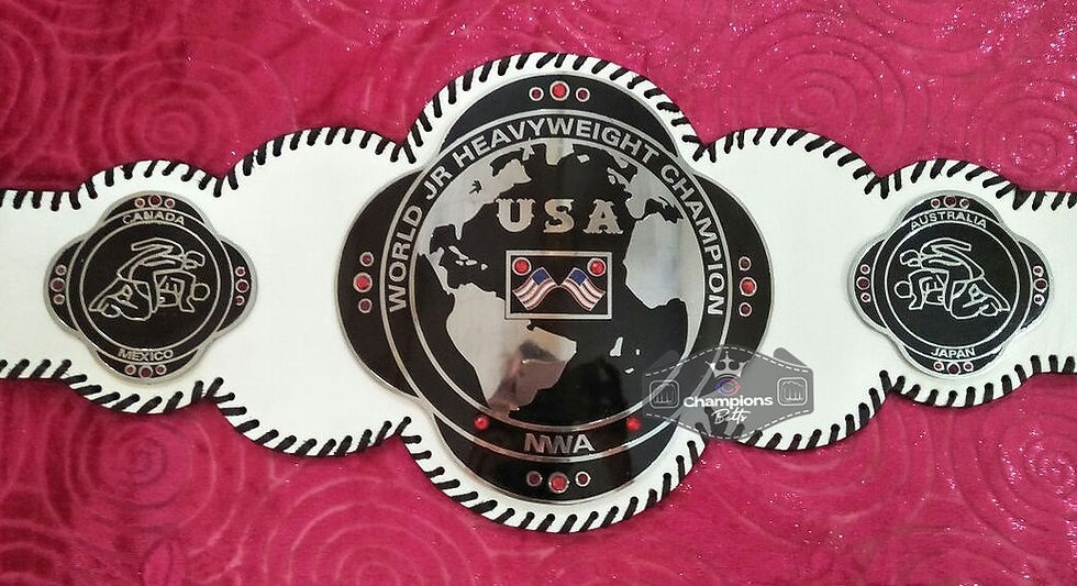 Thumbnail: NWA World JR Wrestling Championship Belt