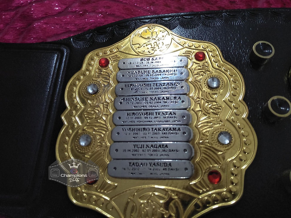 Thumbnail: New IWGP Version 4 - Heavyweight Wrestling  championship Belt