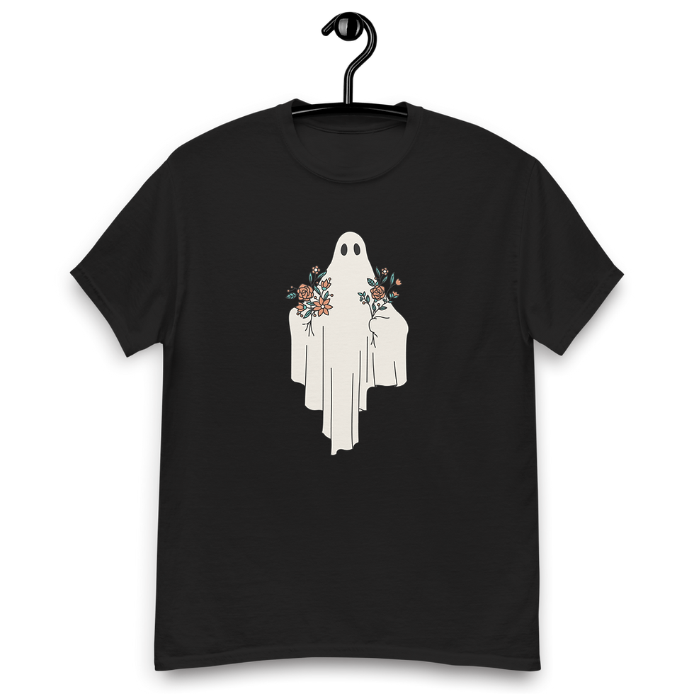 Flowers From A Ghost - TEE Front Side