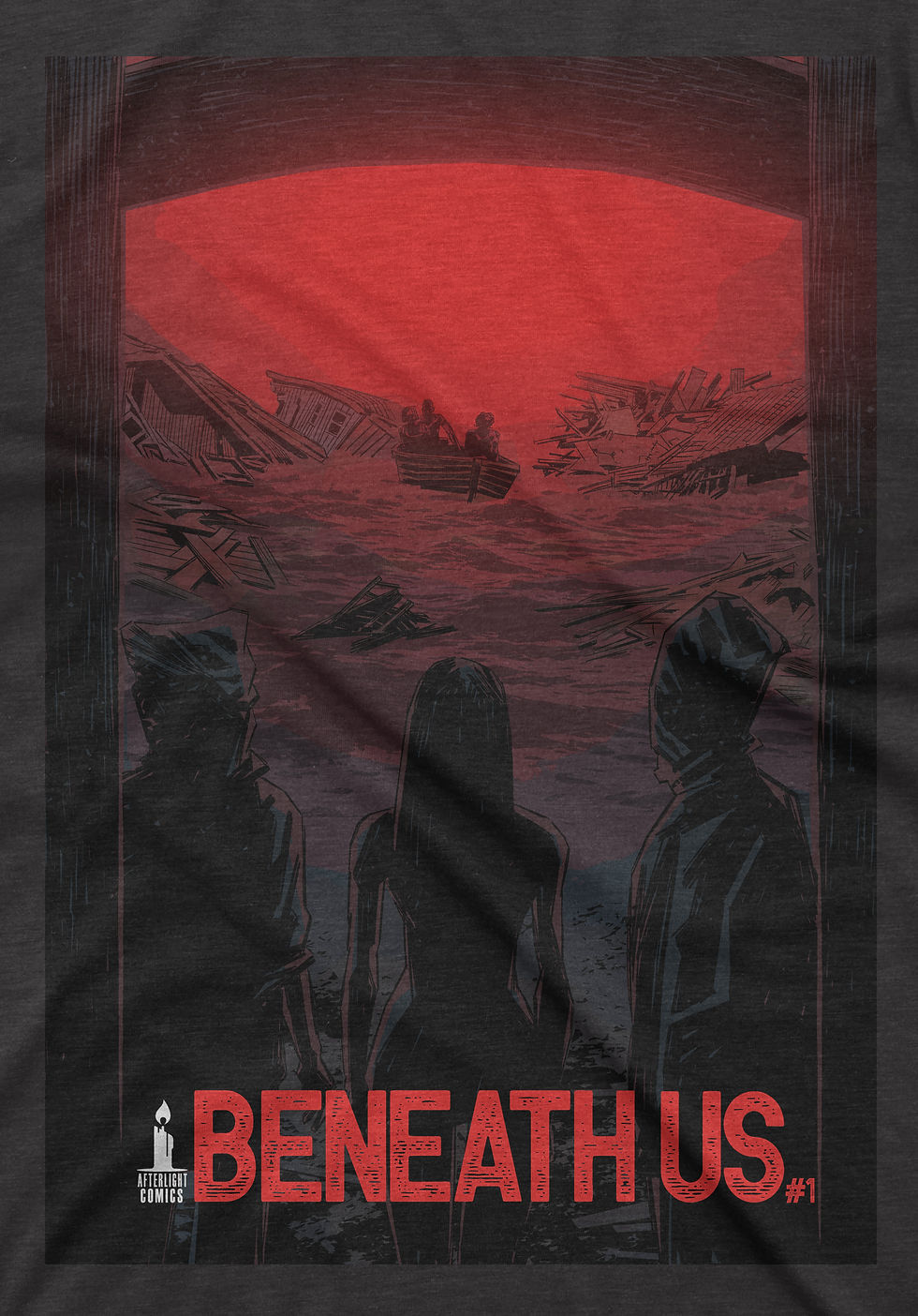 Thumbnail: Beneath Us #1 Variant TEE image