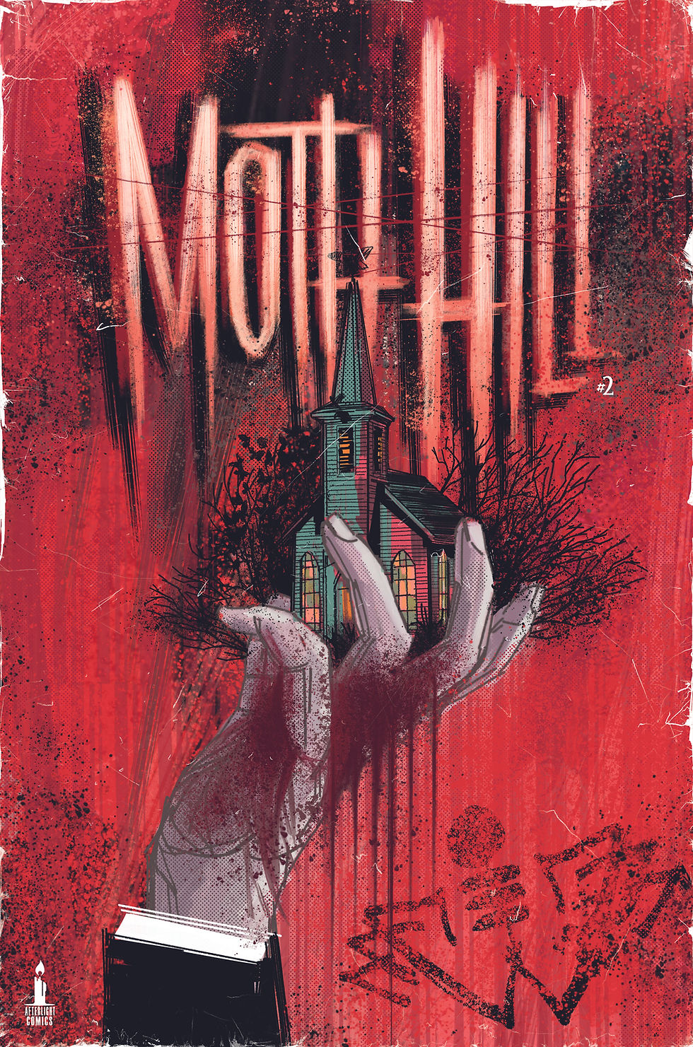 Moth Hill #2 Variant Edition SIGNED cover
