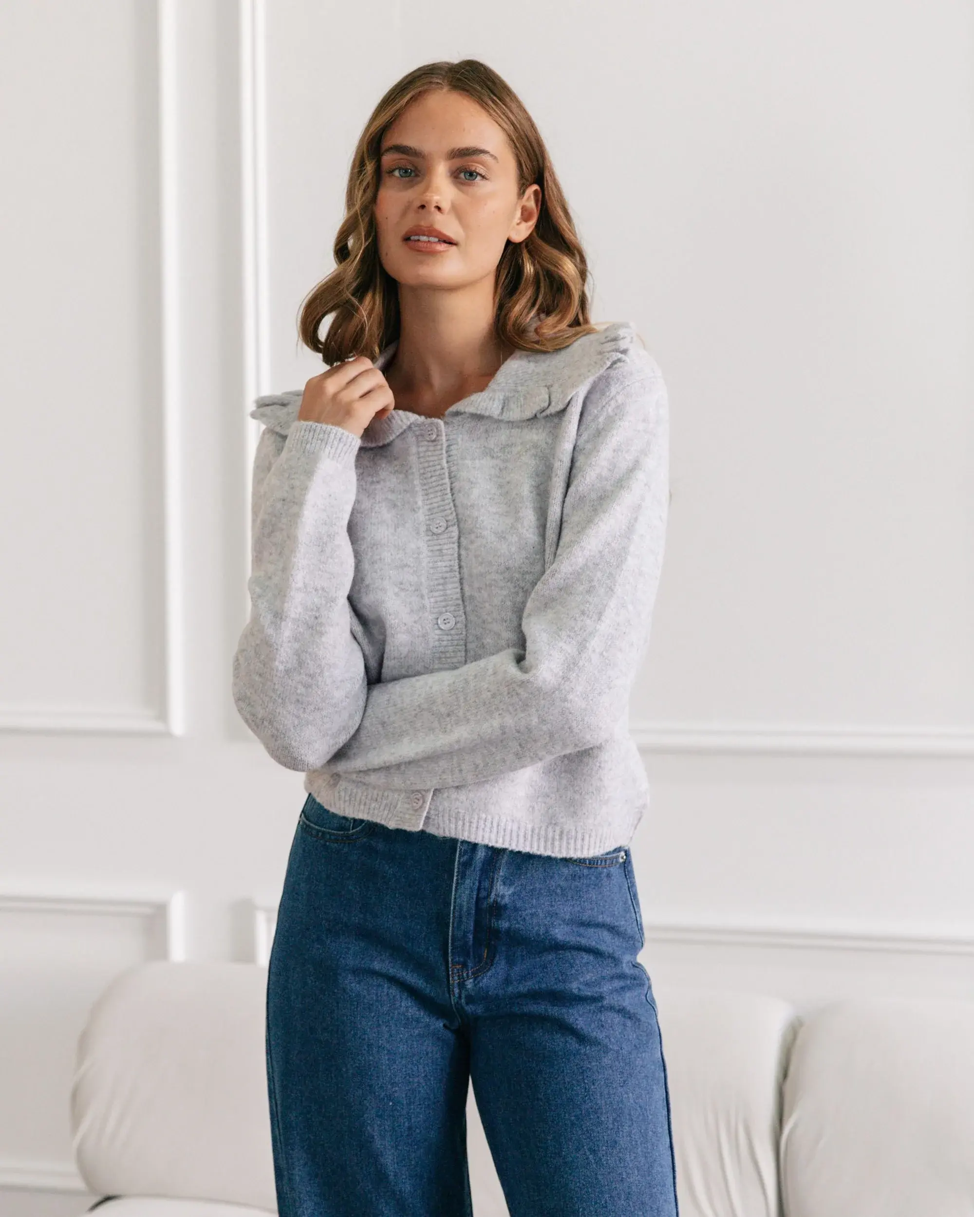 Averie Knit Grey