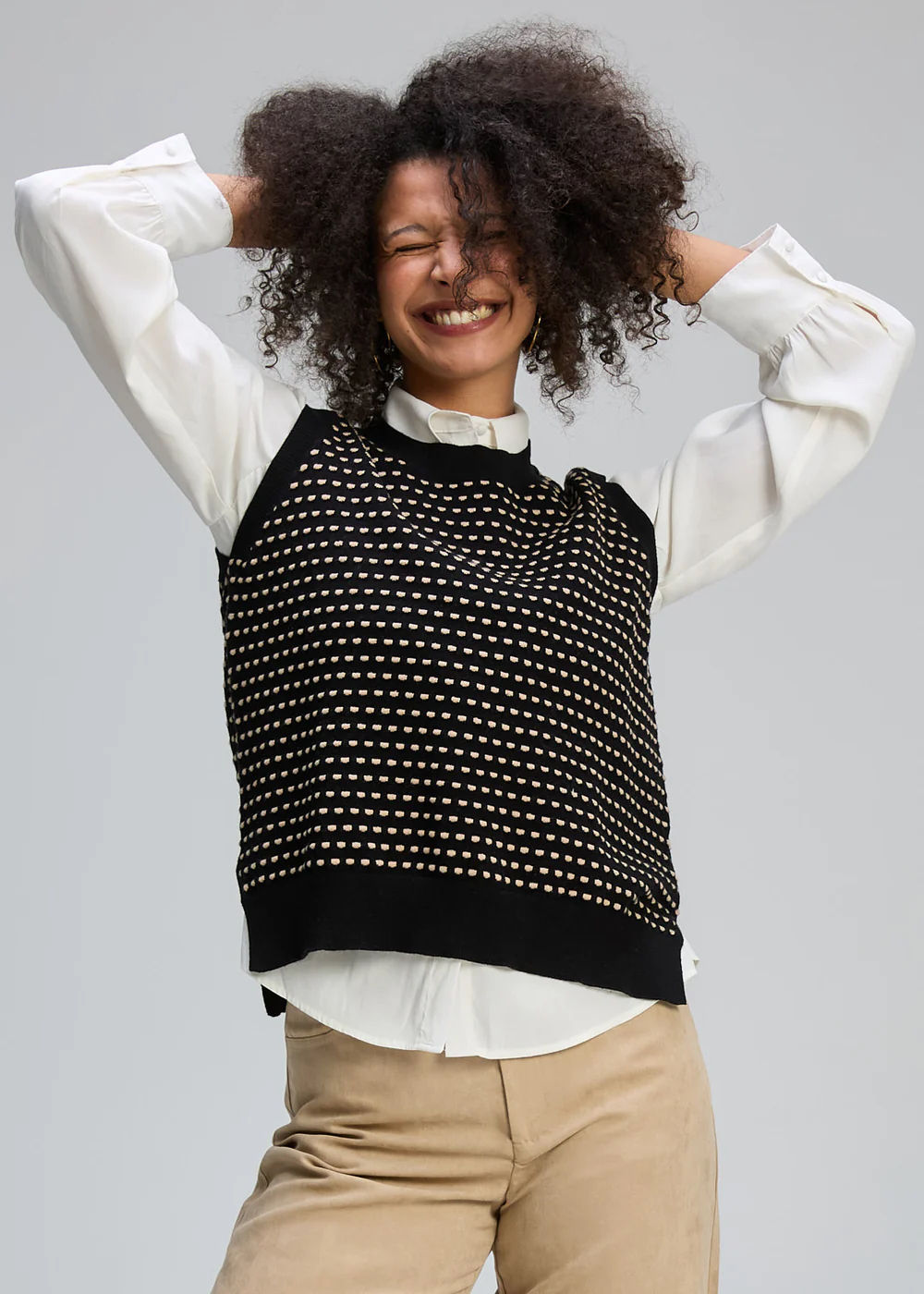 Zp8137 textured vest