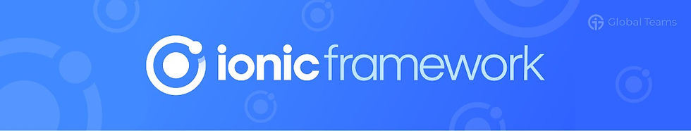Ionic app development