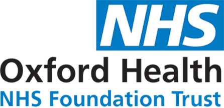 NHS logo with Oxford Health and NHS Foundation Trust text.