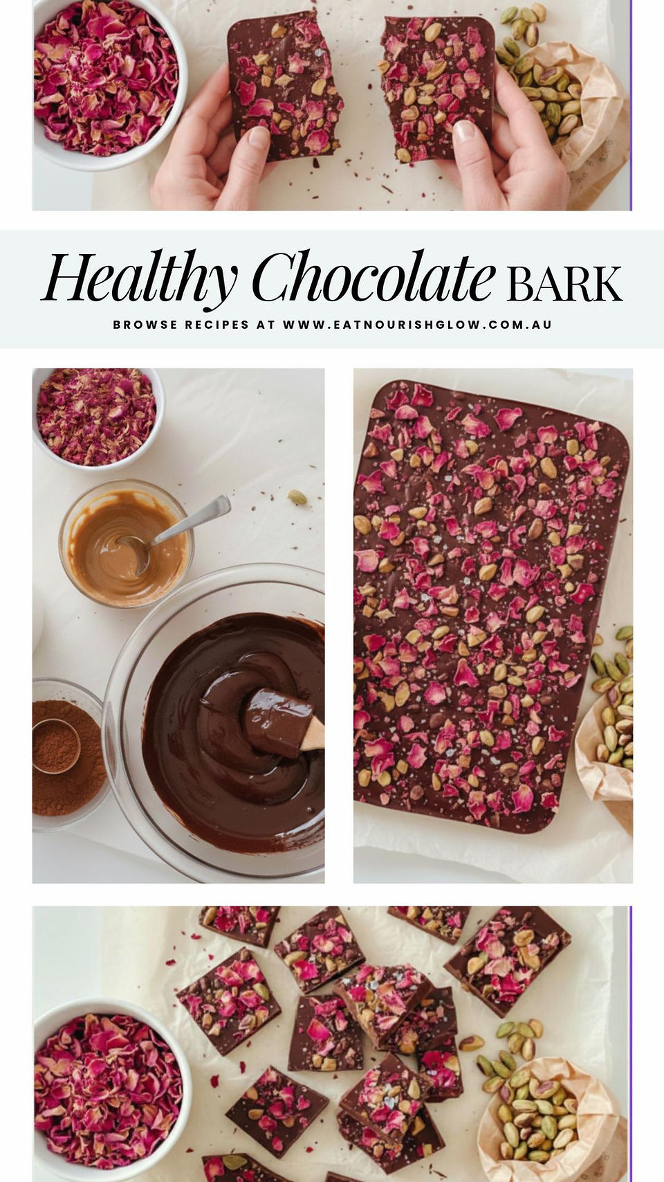 Healthy Chocolate Bark Recipe