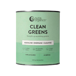 Nutra Organics Clean Greens Straight Up 200g