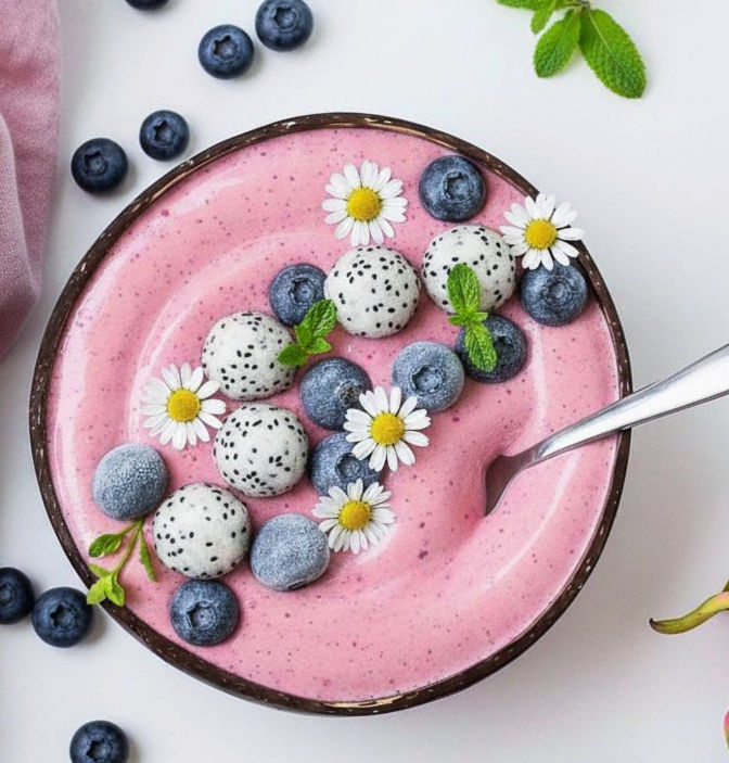 3-Ingredient Creamy Strawberry Smoothie Recipe | Eat Nourish Glow