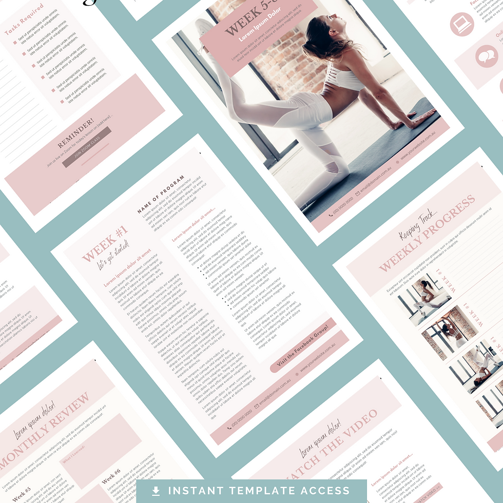 Thumbnail: Coaching Program Canva Template
