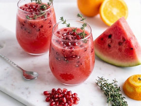 Refreshing Watermelon Gut Tonic For Midlife Bloating & Hormone Harmony