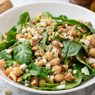 Chickpea & Cashew Feta Salad Recipe