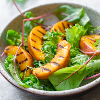 Grilled Peach Summer Salad Recipe