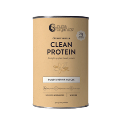 Nutra Organics Clean Protein Creamy Vanilla