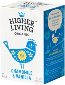 Higher Living Chamomile & Vanilla Tea