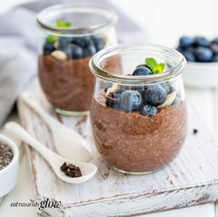 Healthy, Raw Chocolate Chia Pudding