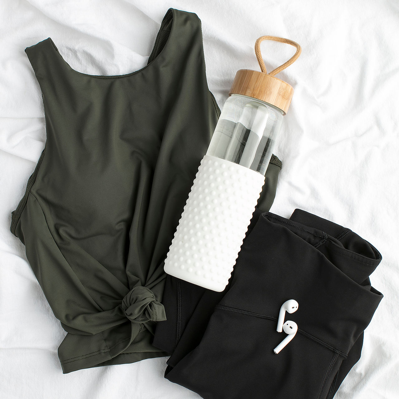 Workout Gear & Water Bottle
