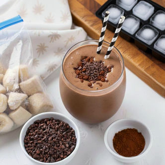 High Protein Cacao Smoothie For Midlife Energy & Hormone Balance