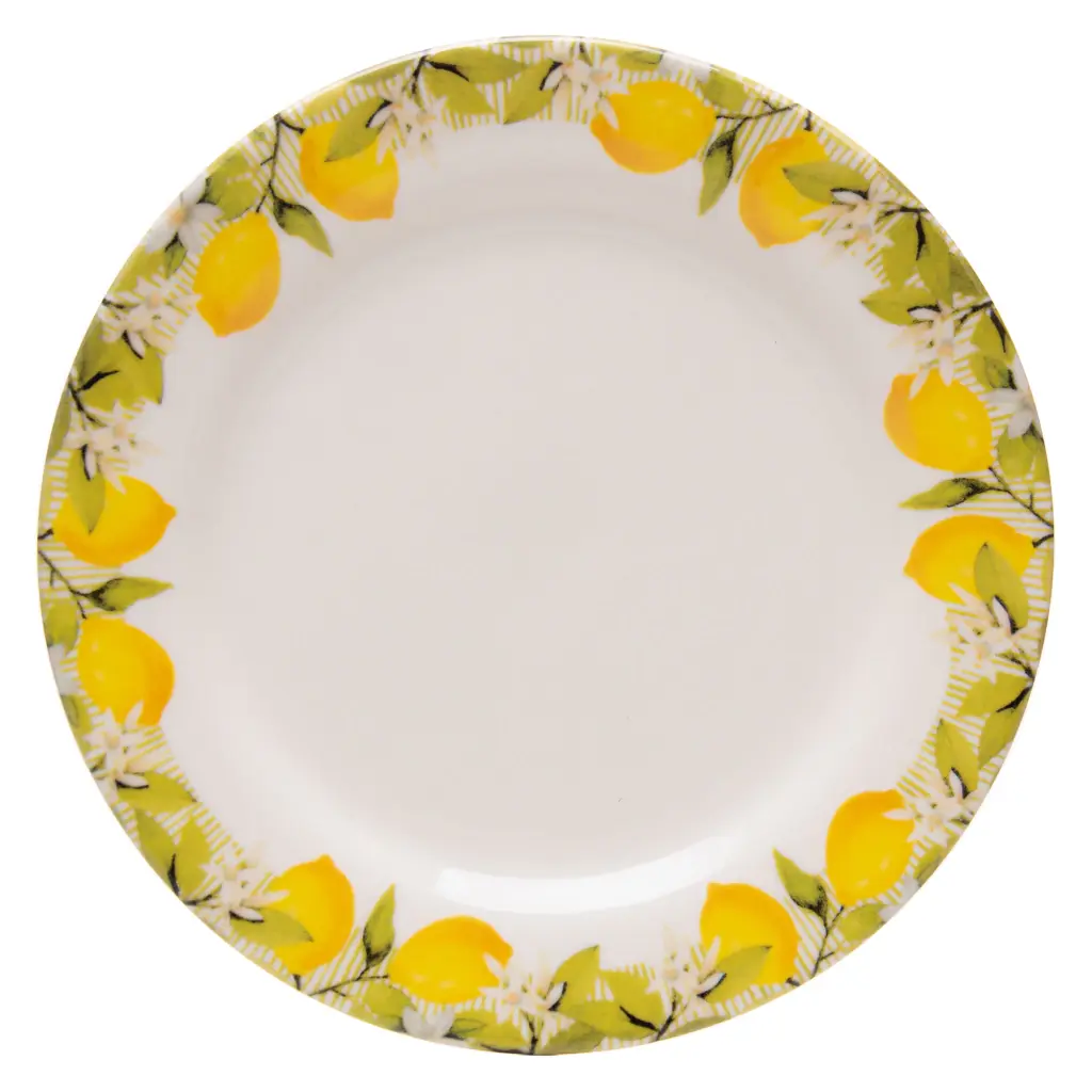 Prato Sobremesa Limão Siciliano 20cm