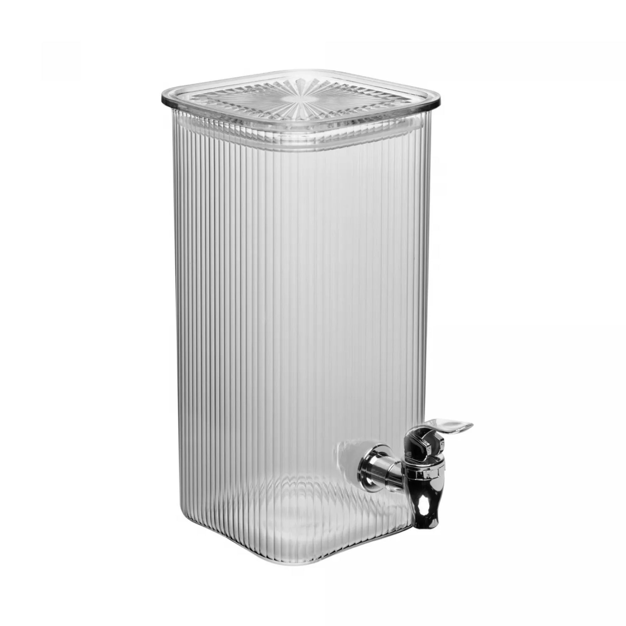 Suqueira de Vidro Lines Quadrada 2,2L