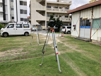 庭先にて動作チェック