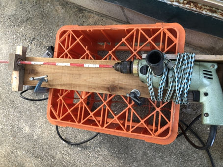 石突き部の加工