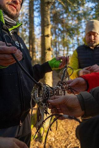 Armband på rep