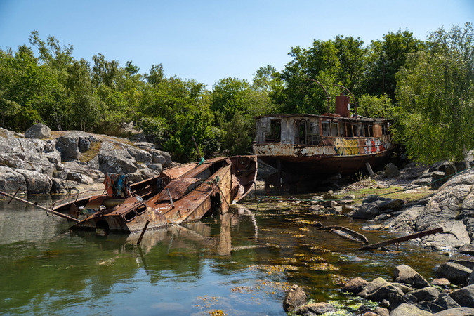 Båtkyrkogården på Tjurkö