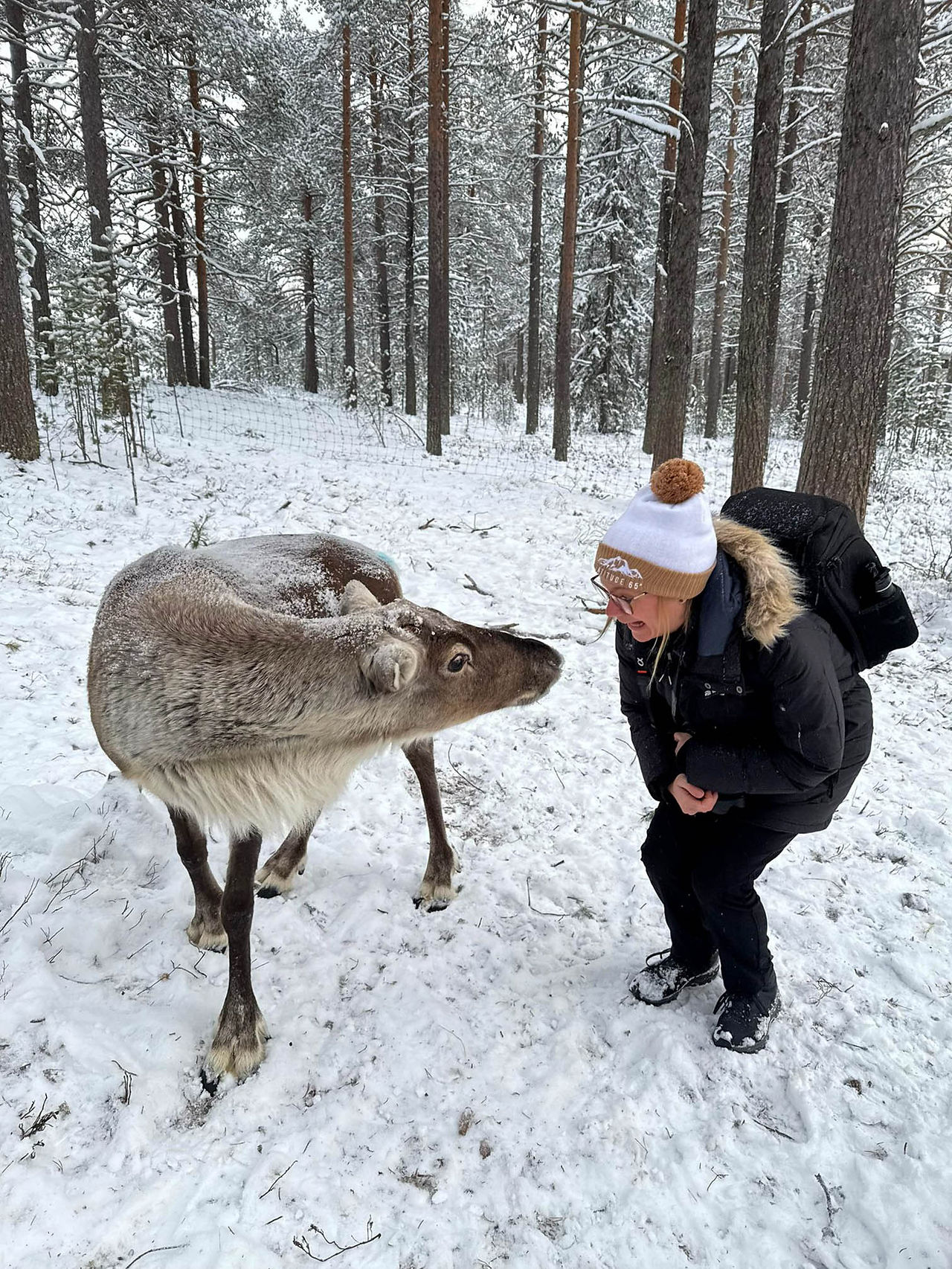 Ren och tjej